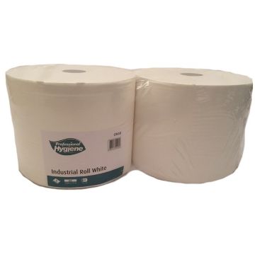 Picture of Industrial Roll 2ply White