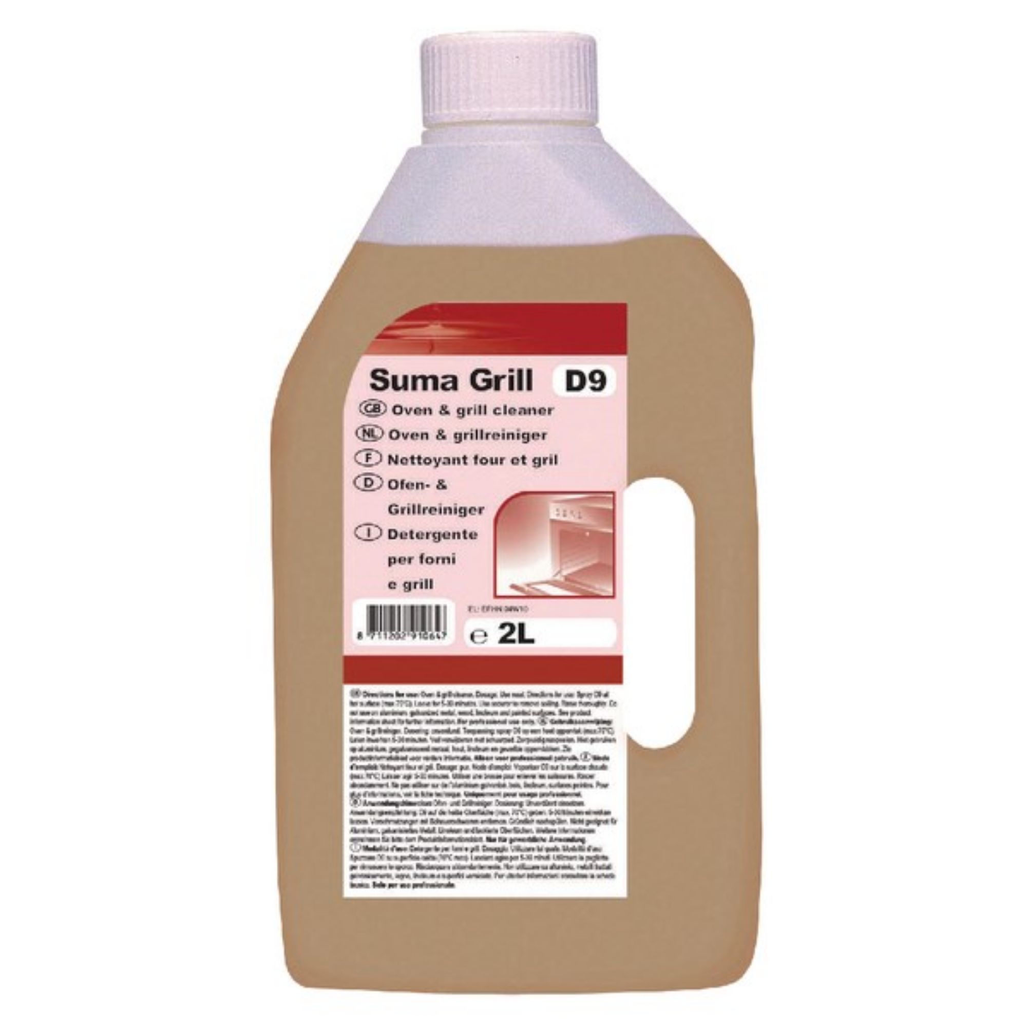 Picture of Suma Grill D9 - Oven  Grill Cleaner 6x2l