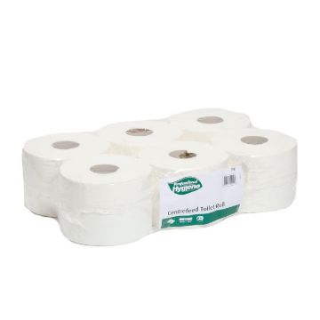 Picture of Centrefeed Toilet Roll 2ply 1111 Sheets