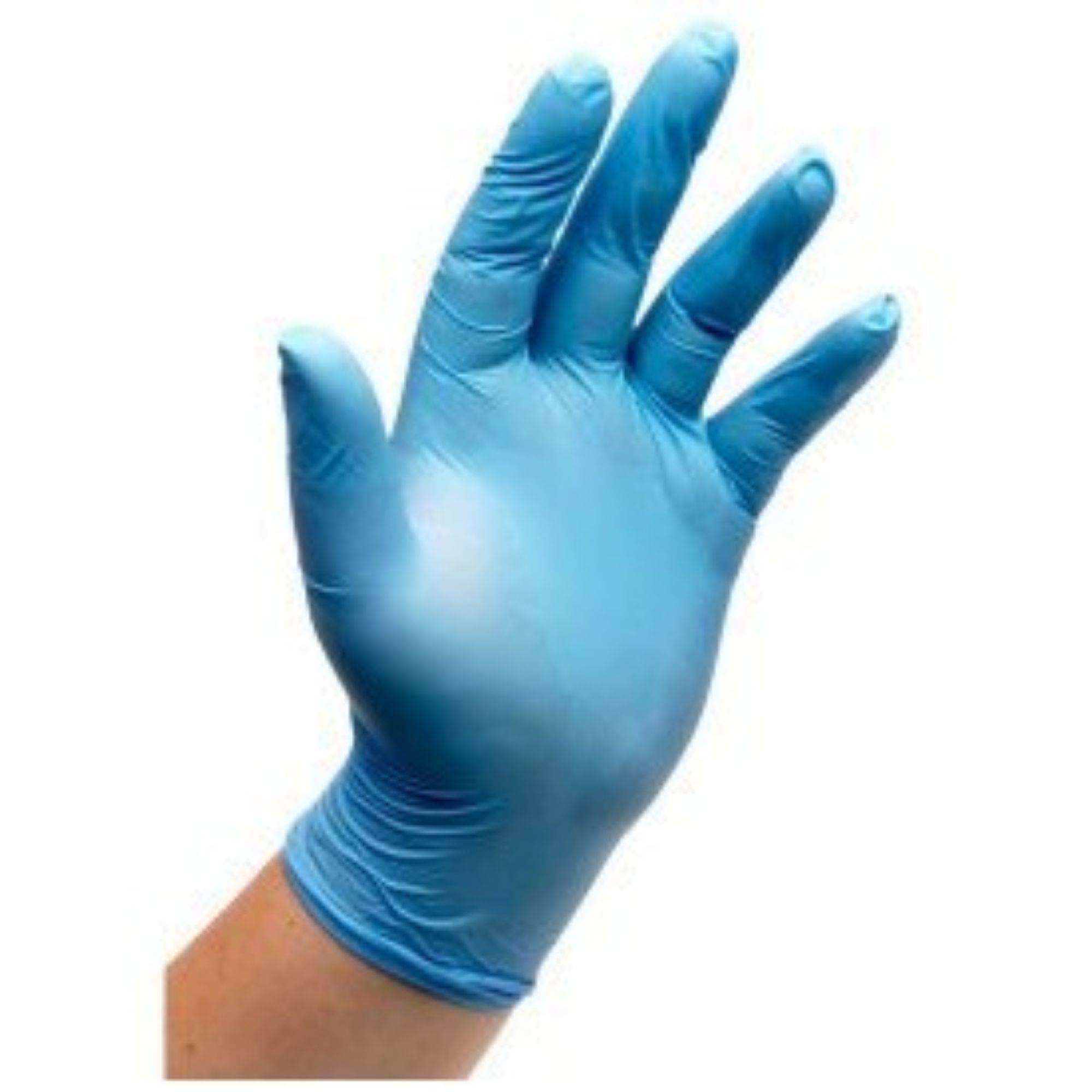 Picture of Professional Hygiene Blue Powder Free Nitrile Gloves - Extra Large (10 Packs of 100)