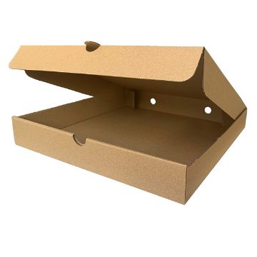 Picture of 10" Pizza Box Plain Kraft Brown