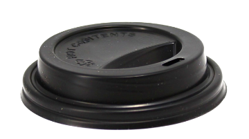 Picture of 8oz Recyclable Sip Thru Black Lid