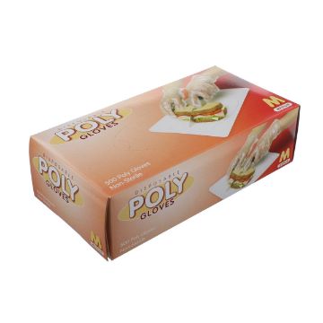 Picture of Disposable Clear Poly Gloves