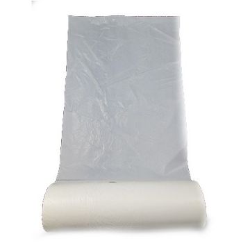 Picture of White Heavy Duty Food Bag on a Roll 16 Micron 18"x12"
