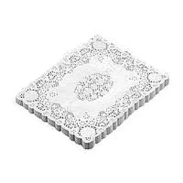 Picture of Lace Tray Paper White  (L)400mm (W)300mm