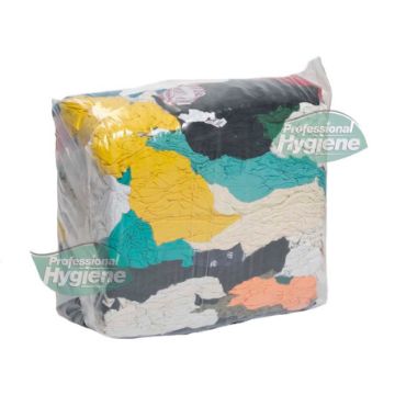 Picture of Coloured Cotton Wiping Rag - 9kg Bale