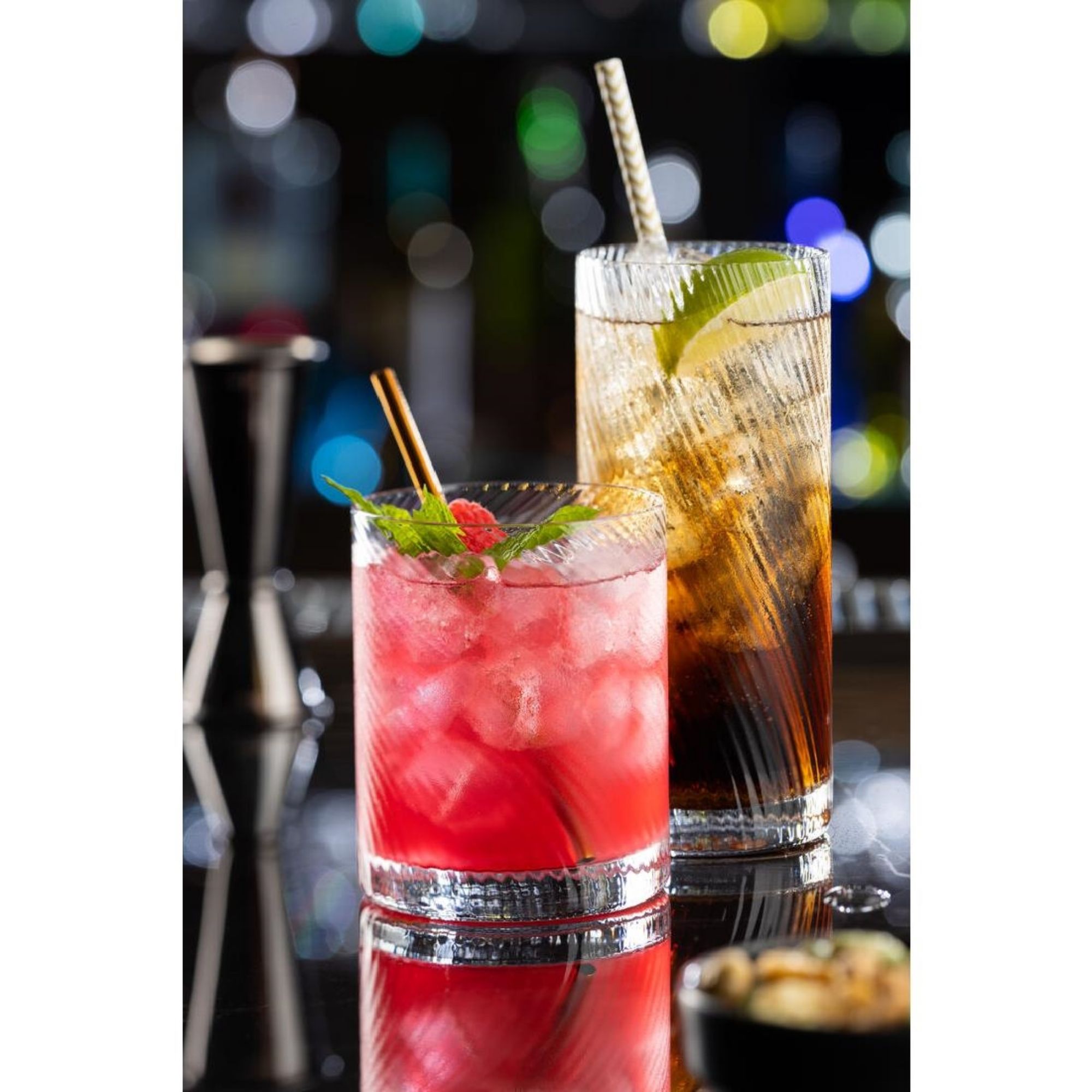 Picture of Utopia Twisted Hayworth Double Old Fashioned Glasses 325ml (6 Pack)