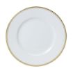 Picture of William Edwards Burnished Gold Plates 220mm (12 Pack)