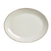 Picture of Steelite Brown Dapple Oval Coupe Plates 305mm (12 Pack)