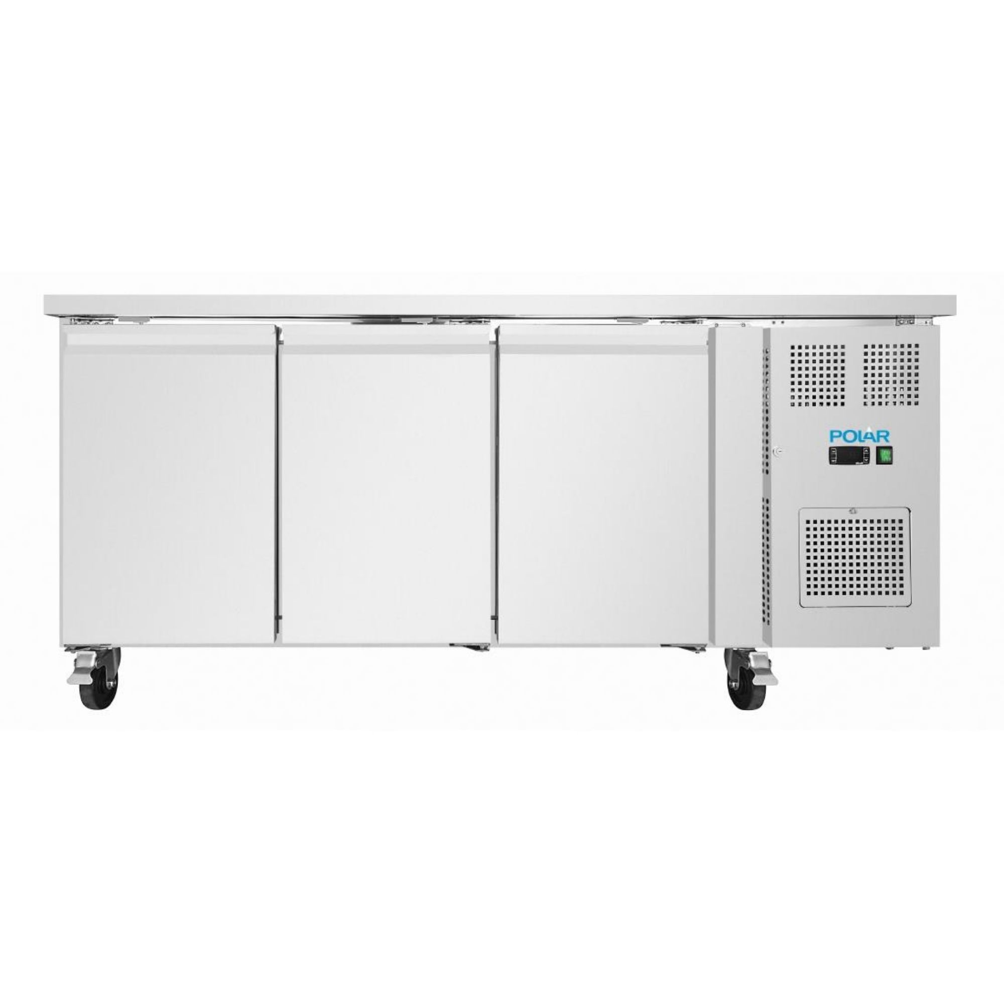 Picture of Polar U-Series Triple Door Slimline Counter Fridge 231Ltr