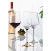 Picture of Royal Leerdam Carre Optics Wine Glasses 385ml (6 Pack)