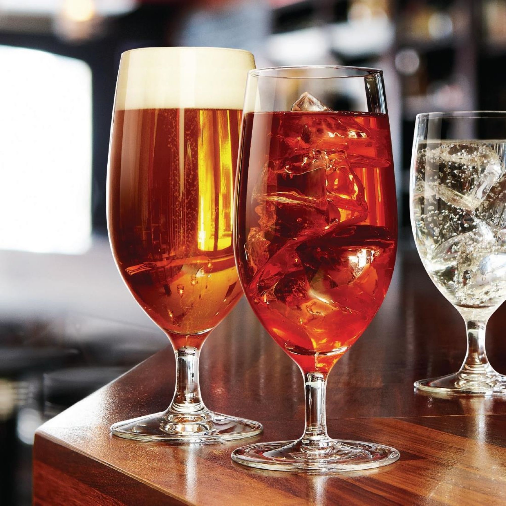 Picture of Chef & Sommelier Cabernet Stem Multi Purpose Glasses 400ml LUKCA-NI 1/2pt (24 Pack)