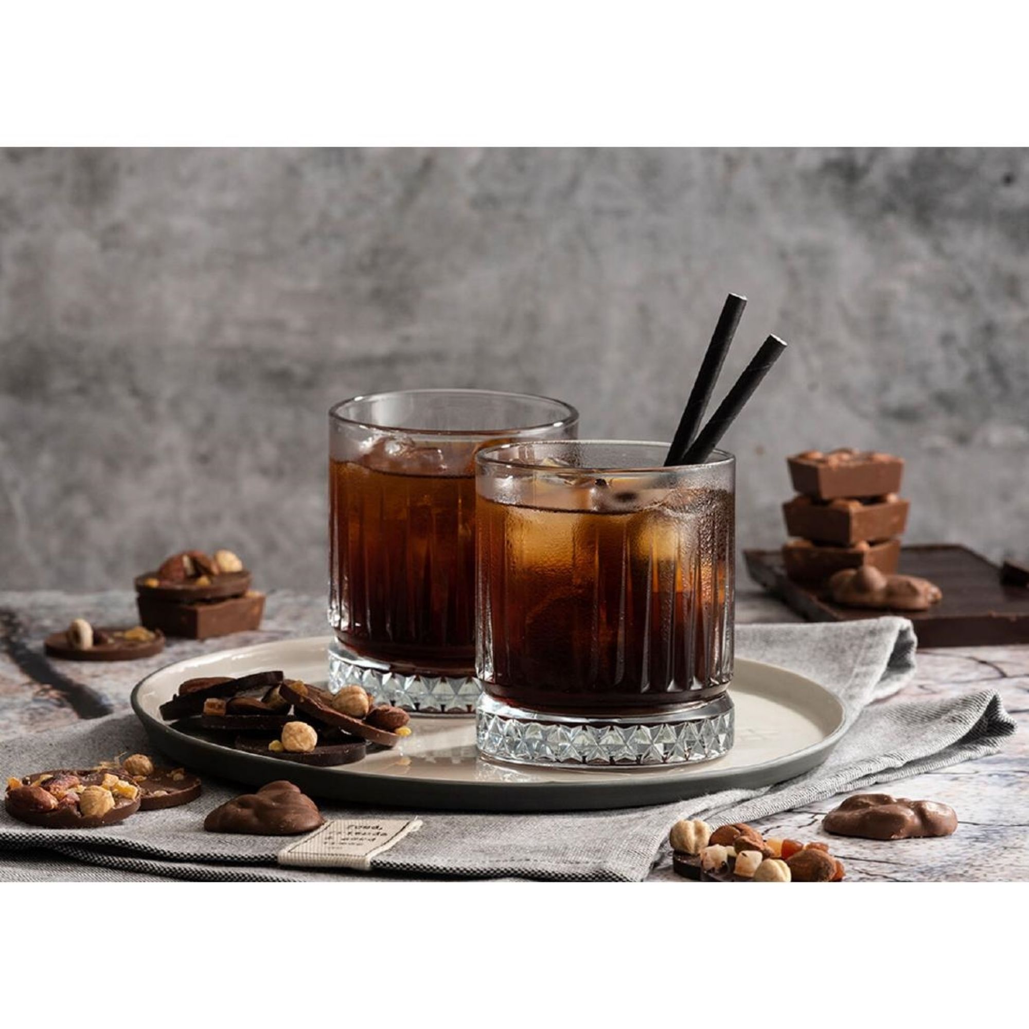 Picture of Pasabahce Elysia Double Old-Fashioned Glasses 360ml (24 Pack)