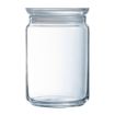 Picture of Luminarc Pure Jars with Glasses Lids 1Ltr (6 Pack)