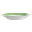 Picture of Arcoroc Brush Soup Plates Green 225mm (12 Pack)