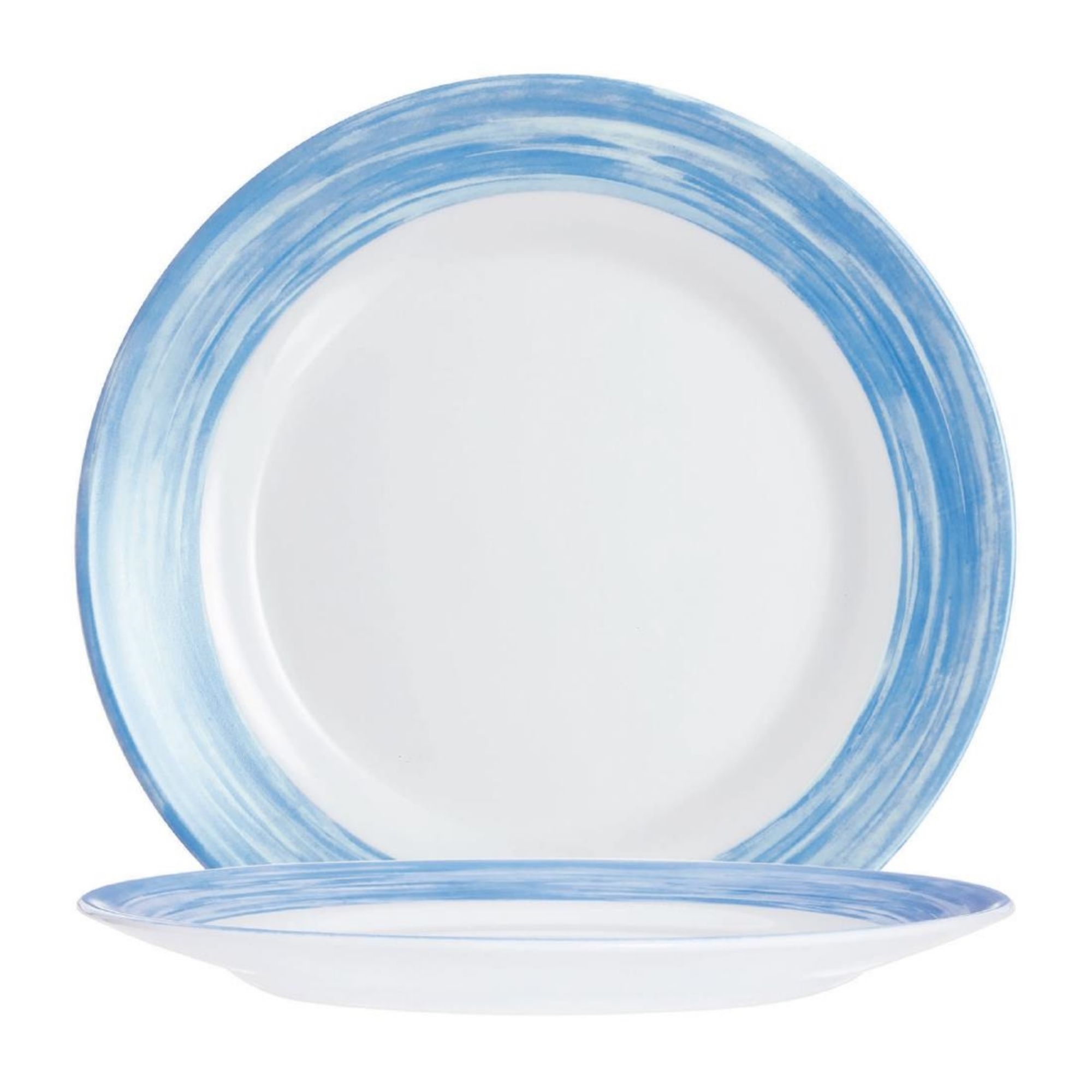 Picture of Arcoroc Brush Plates Blue 252mm (12 Pack)