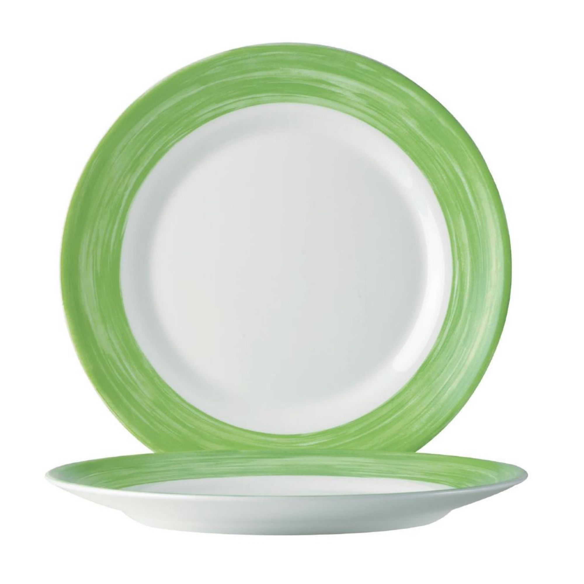 Picture of Arcoroc Brush Plates Green 252mm (12 Pack)