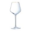 Picture of Cristal d'Arques Ultime Gold Band Wine Glasses 470ml (8 Pack)
