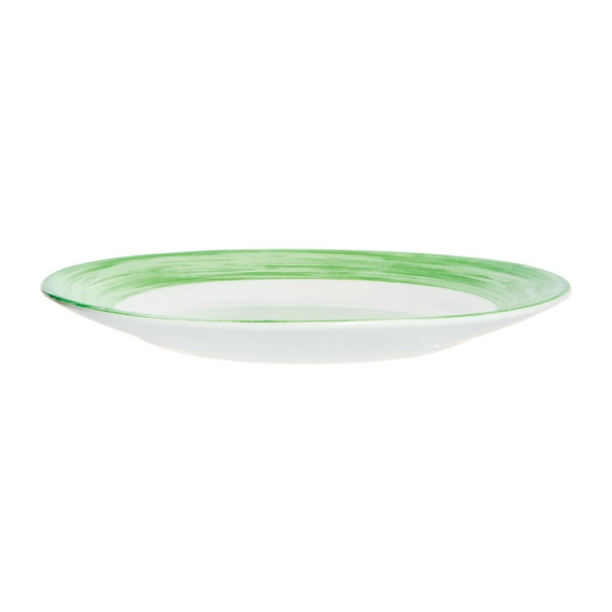 Picture of Arcoroc Brush Dessert Plates Green 195mm (12 Pack)