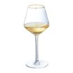 Picture of Cristal d'Arques Ultime Gold Band Wine Glasses 380ml (8 Pack)