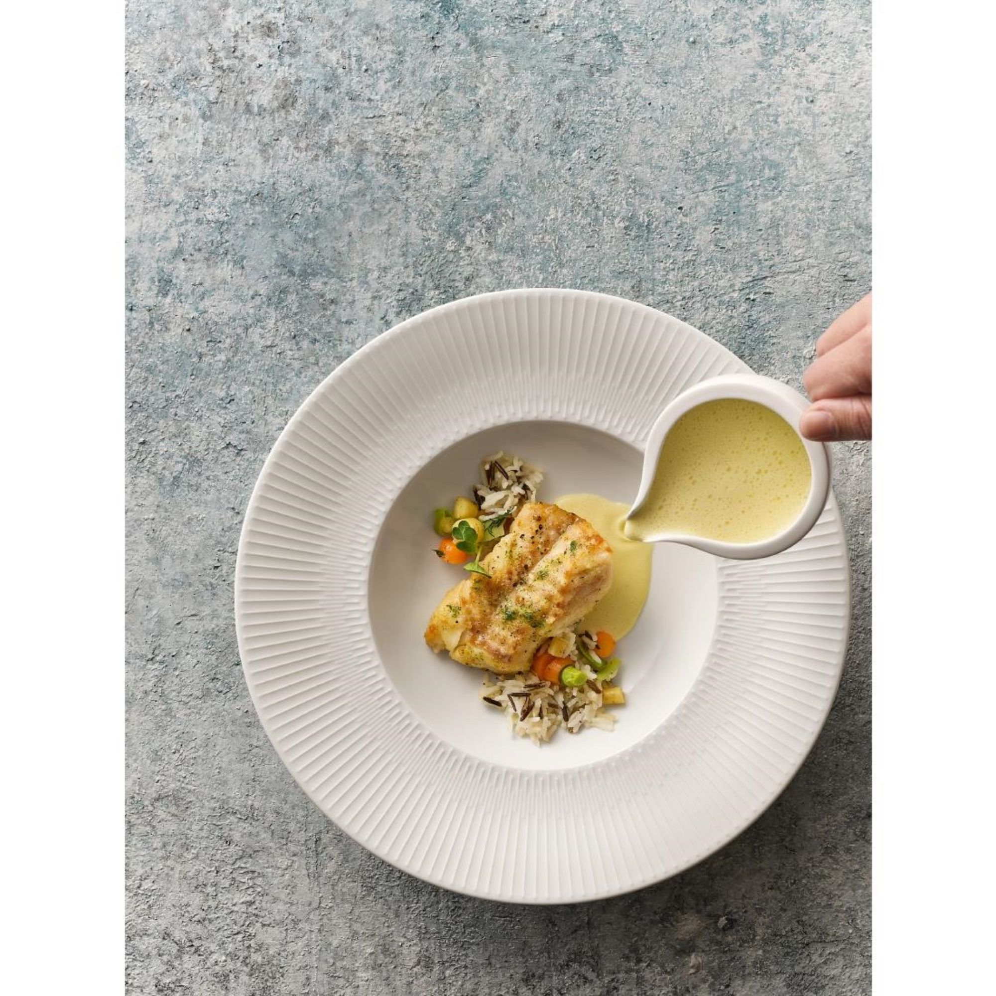 Picture of Schonwald Vibes Rimmed Plates 280mm (6 Pack)