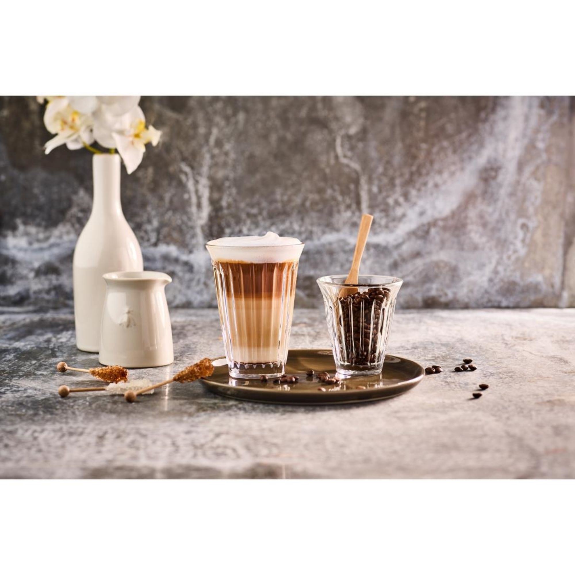 Picture of La Rochere Zinc Long Drink Glasses 360ml/12.75oz (6 Pack)