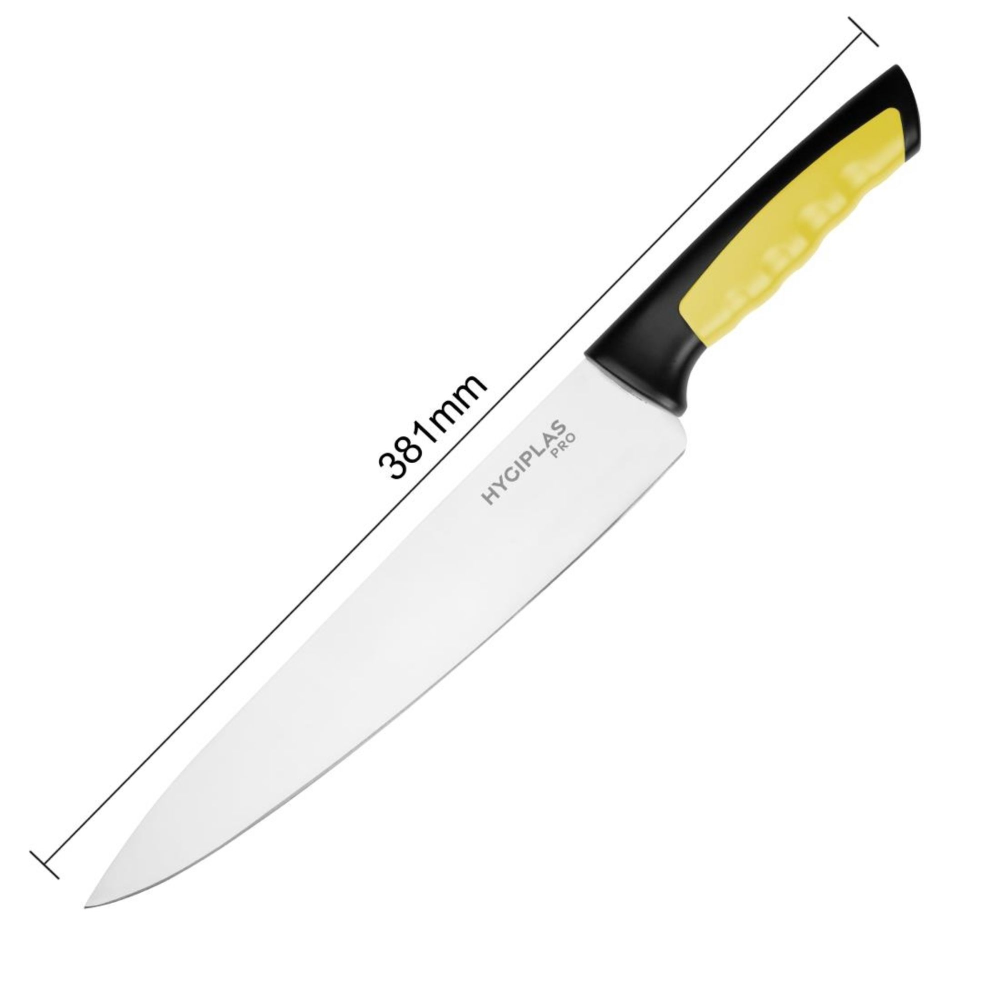 Picture of Hygiplas Pro Chef Knife Yellow 25cm