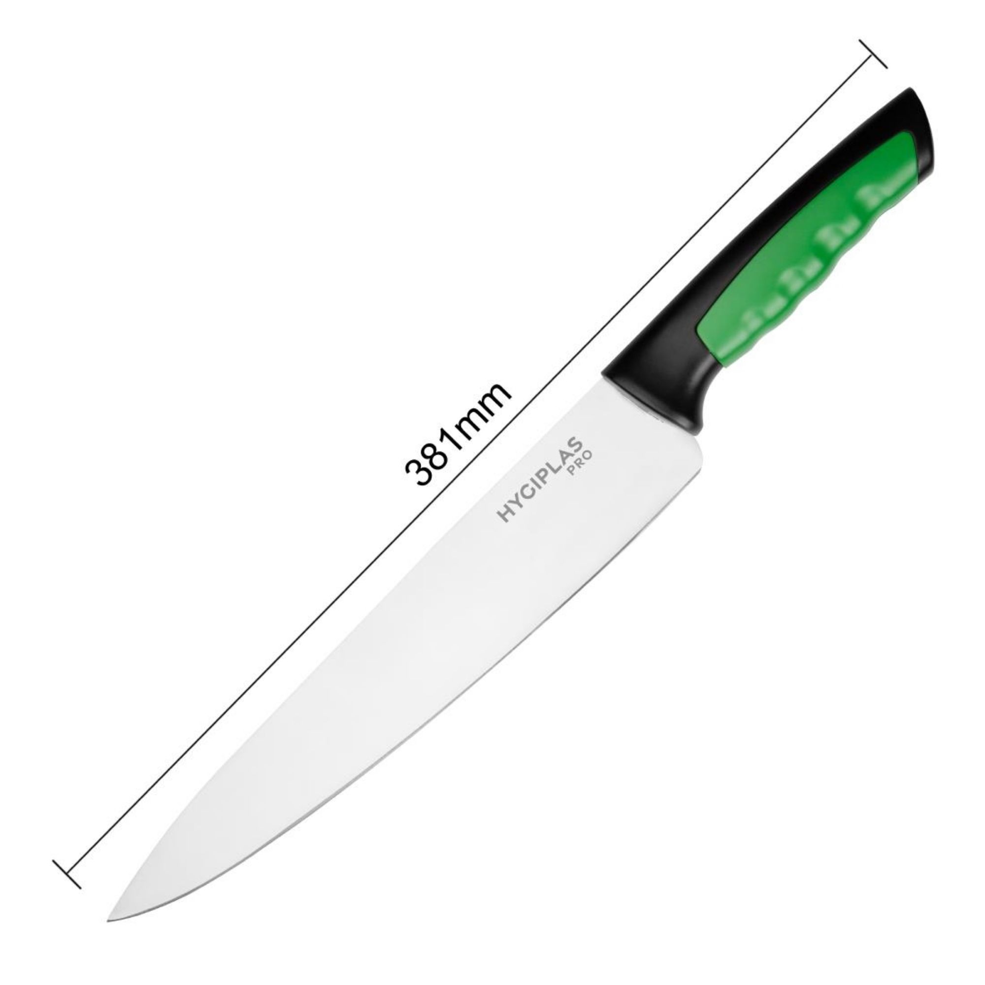 Picture of Hygiplas Pro Chef Knife Green 25cm