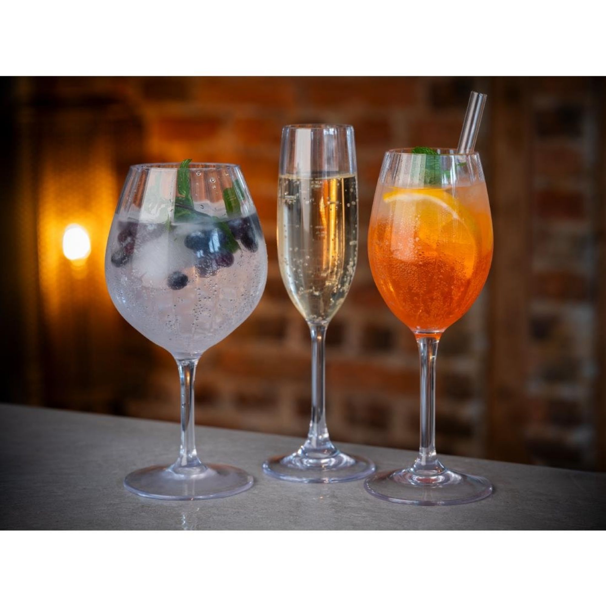 Picture of APS Perfection Champagne Glasses 190ml (12 Pack)