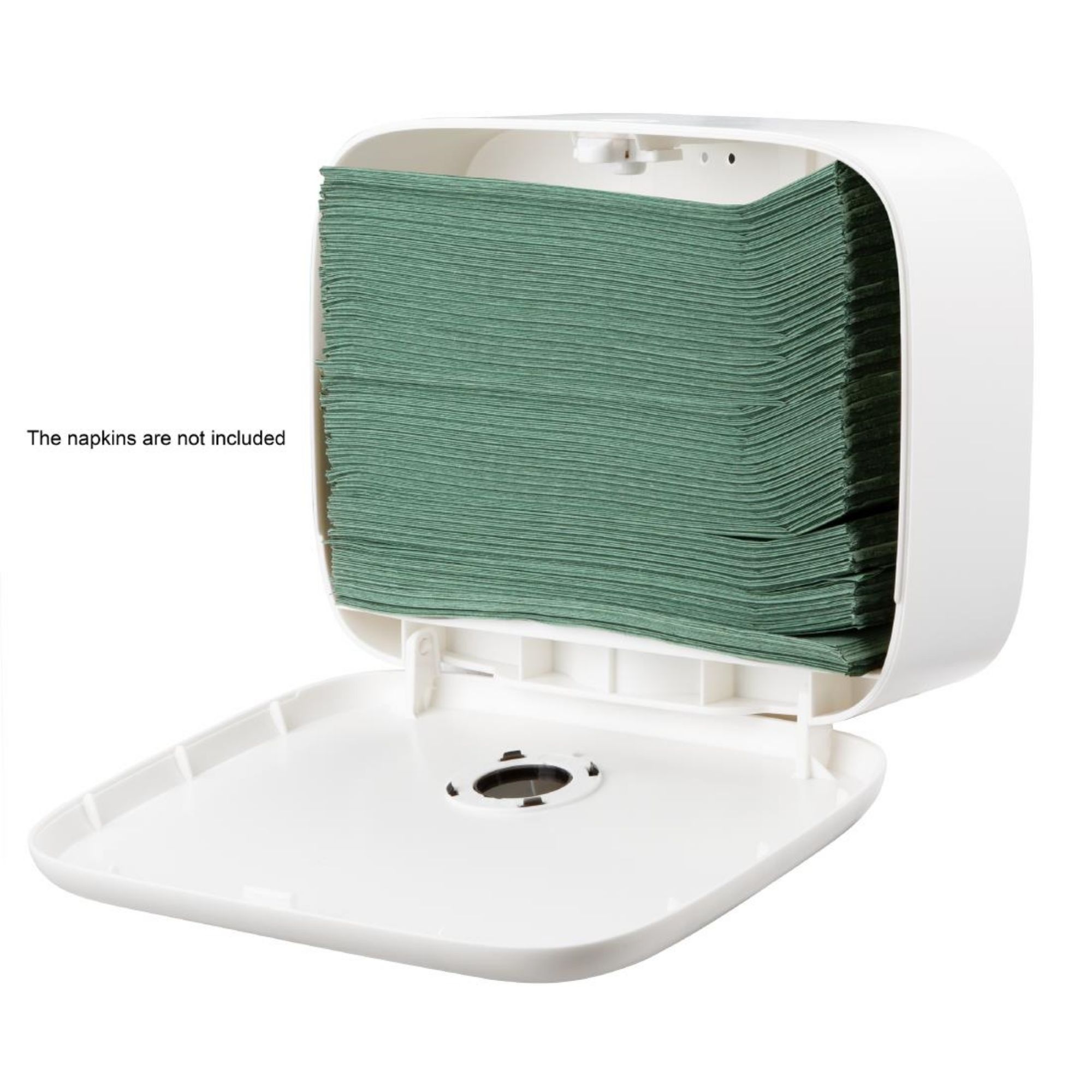 Picture of Jantex Hand Towel Dispenser Slim White