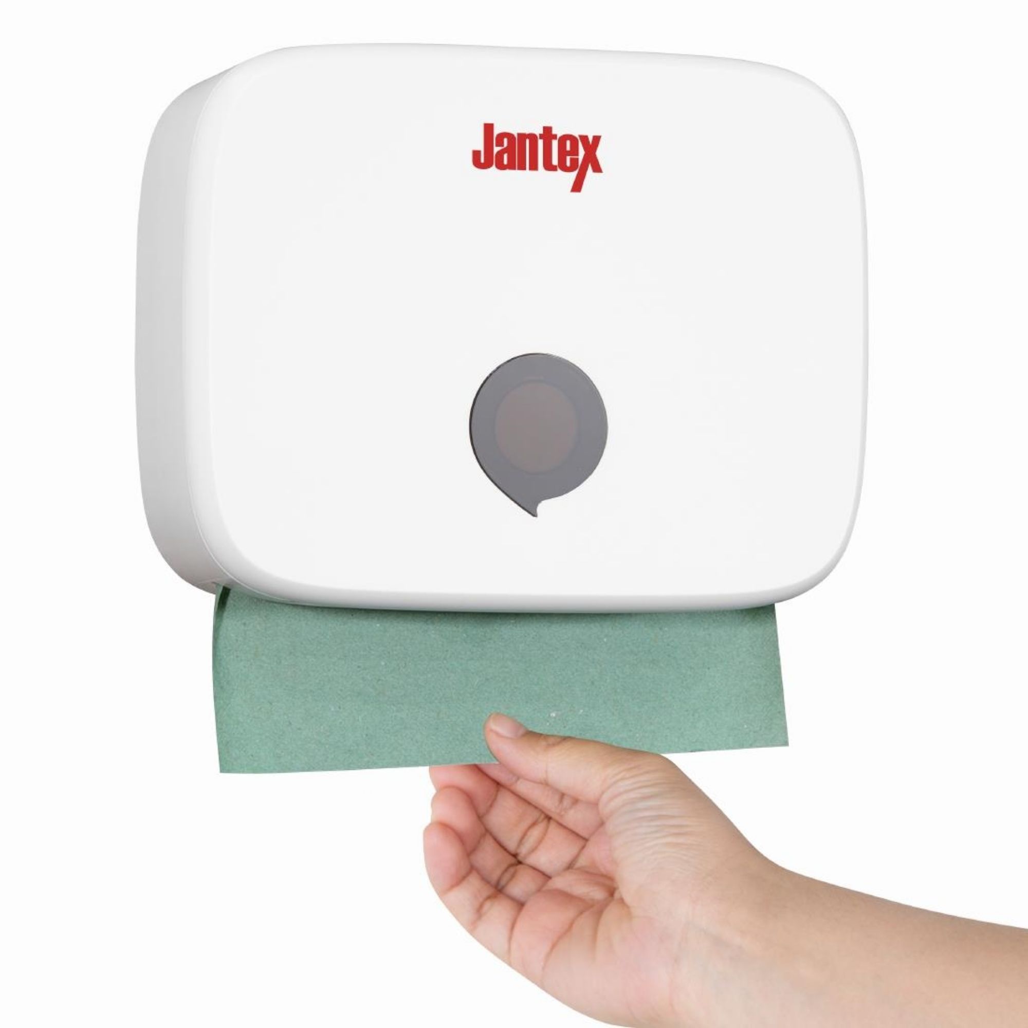 Picture of Jantex Hand Towel Dispenser Slim White