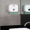 Picture of Jantex Hand Towel Dispenser Slim White
