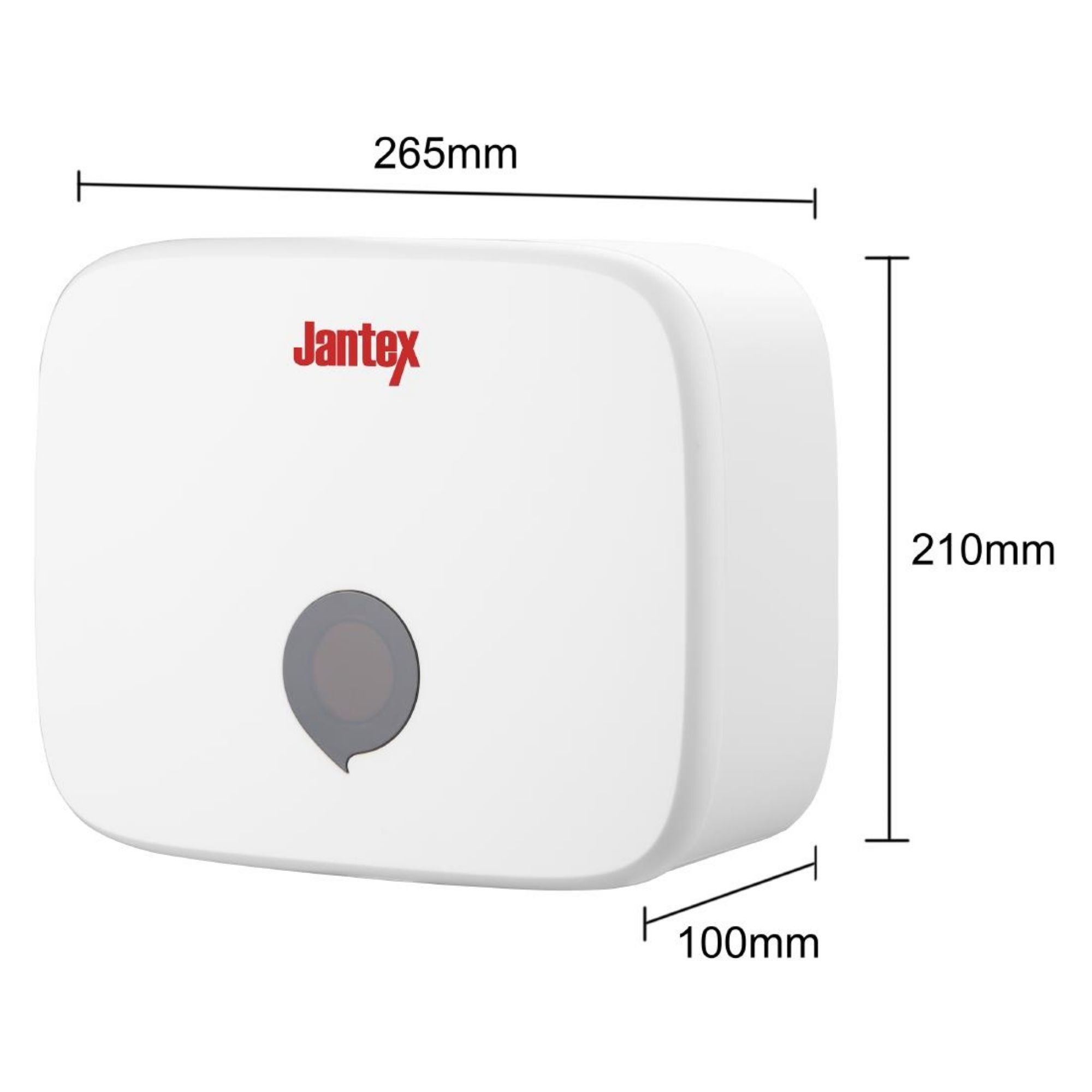 Picture of Jantex Hand Towel Dispenser Slim White