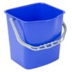 Picture of Jantex Mop Bucket & Wringer Set for Cleaning Trolley 2x 12Ltr