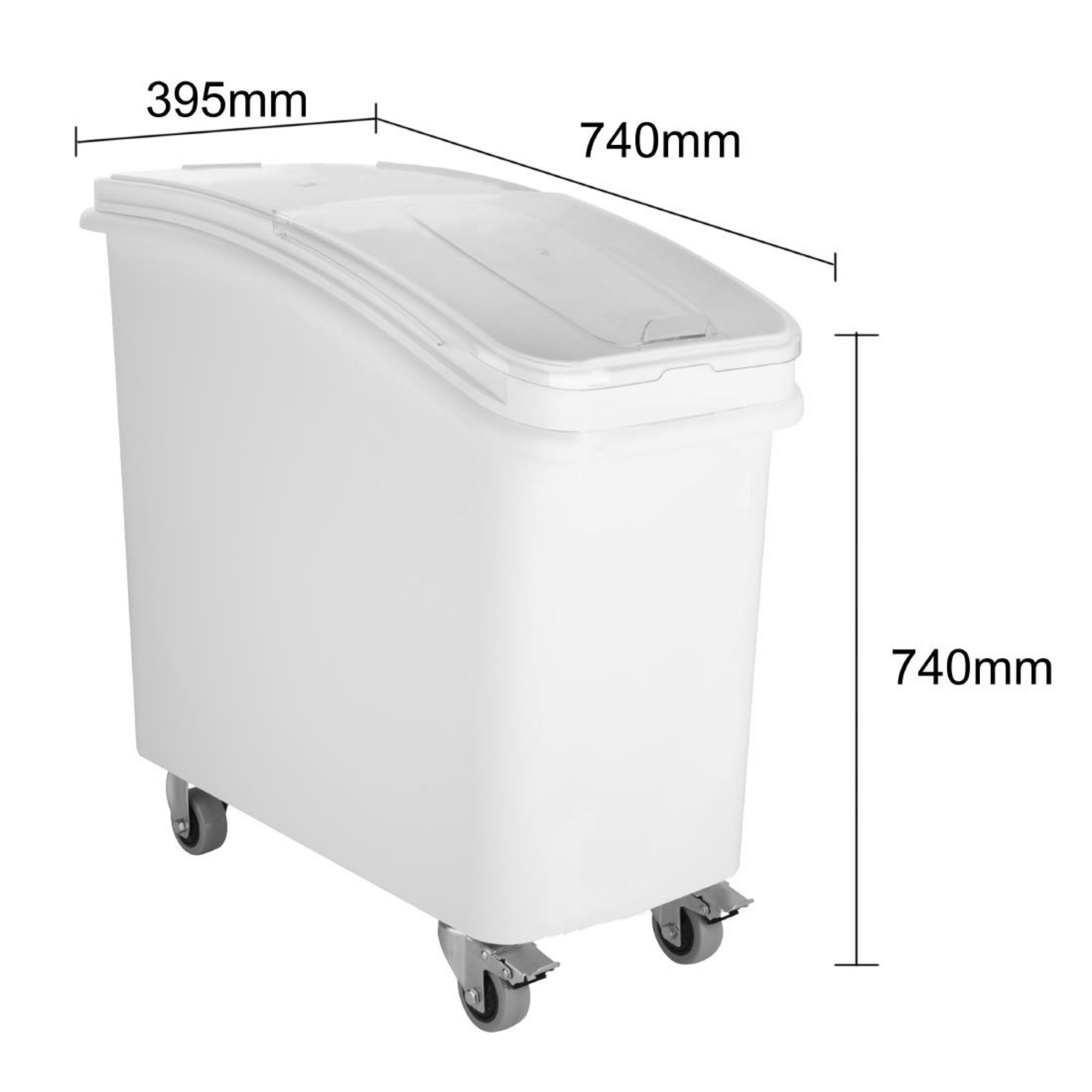 Picture of Vogue Ingredient Bin with Scoop 102Ltr