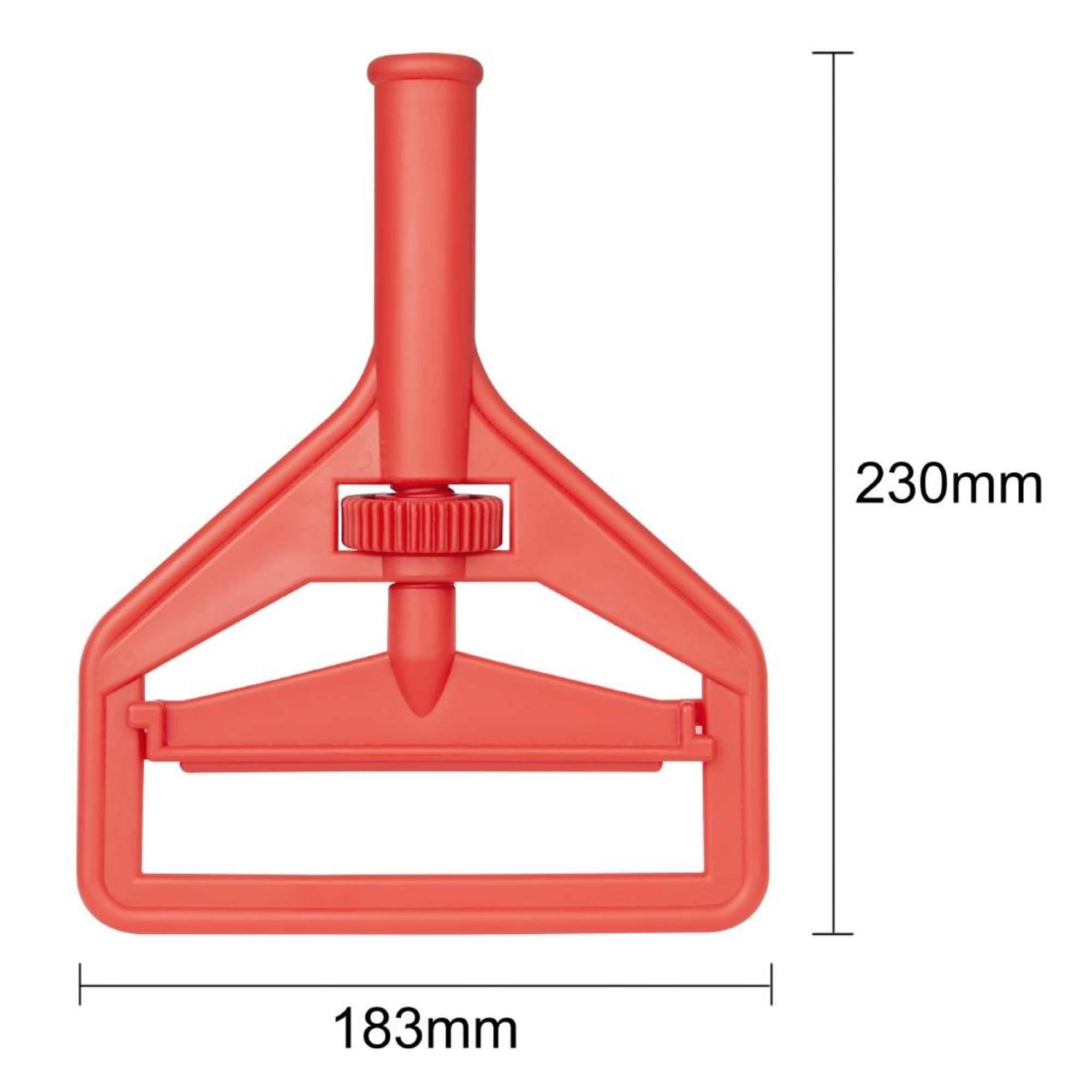 Picture of Jantex Connect Wide Kentucky Mop Head Clip Red