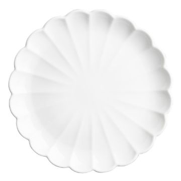 Picture of Olympia Bloom Scalloped Plates White 276mm (4 Pack)