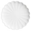 Picture of Olympia Bloom Scalloped Plates White 175mm (6 Pack)