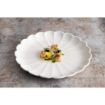 Picture of Olympia Bloom Scalloped Plates White 276mm (4 Pack)