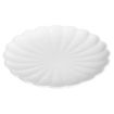 Picture of Olympia Bloom Scalloped Plates White 175mm (6 Pack)