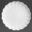 Picture of Olympia Bloom Scalloped Plates White 175mm (6 Pack)