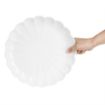 Picture of Olympia Bloom Scalloped Plates White 276mm (4 Pack)
