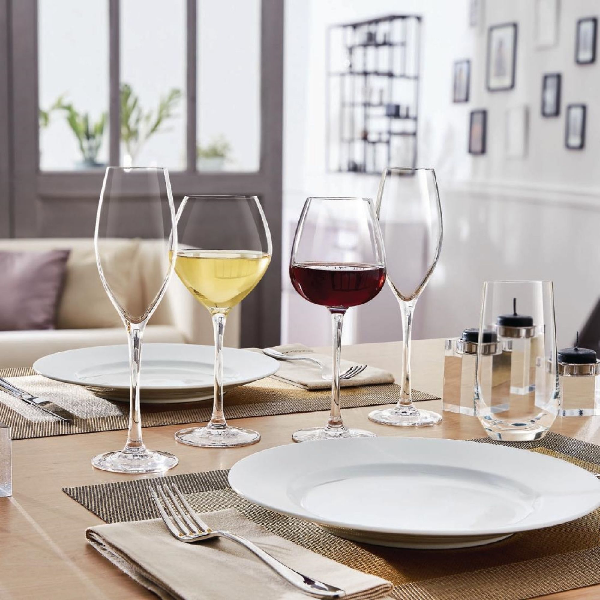 Picture of Cristal d'Arques Wine Emotions Red Wine Glasses 350ml (8 Pack)