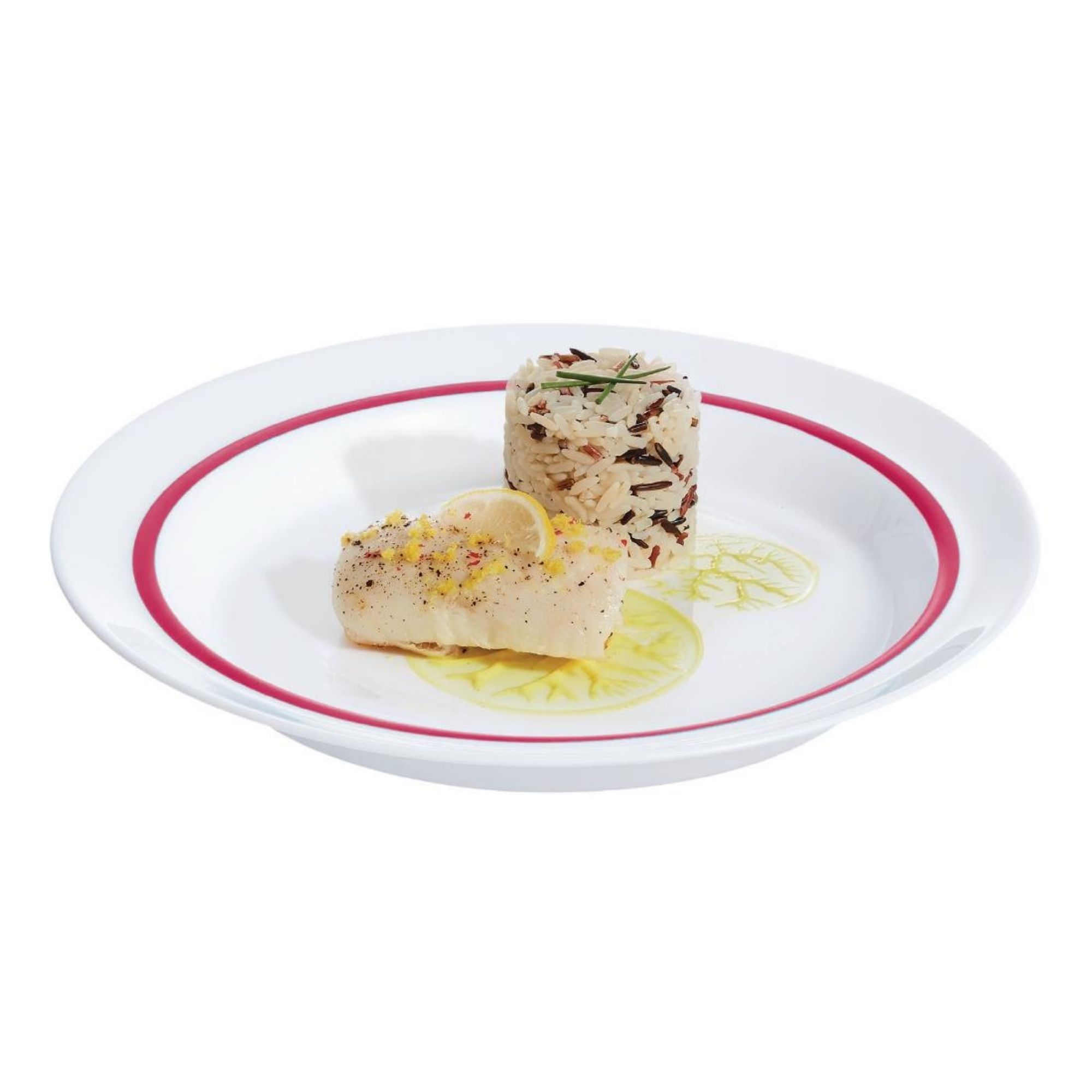 Picture of Arcoroc Autonomy Red Plates 190mm (12 Pack)