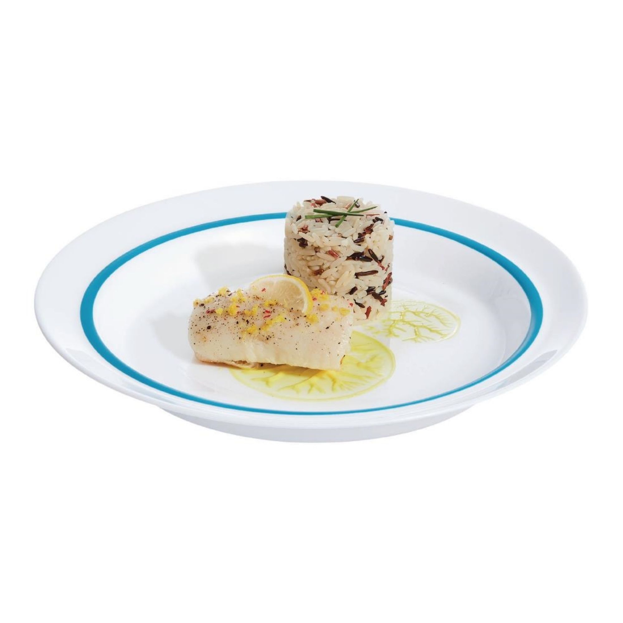 Picture of Arcoroc Autonomy Blue Plates 230mm (12 Pack)