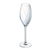 Picture of Cristal d'Arques Swirly Flute Glasses 240ml (8 Pack)