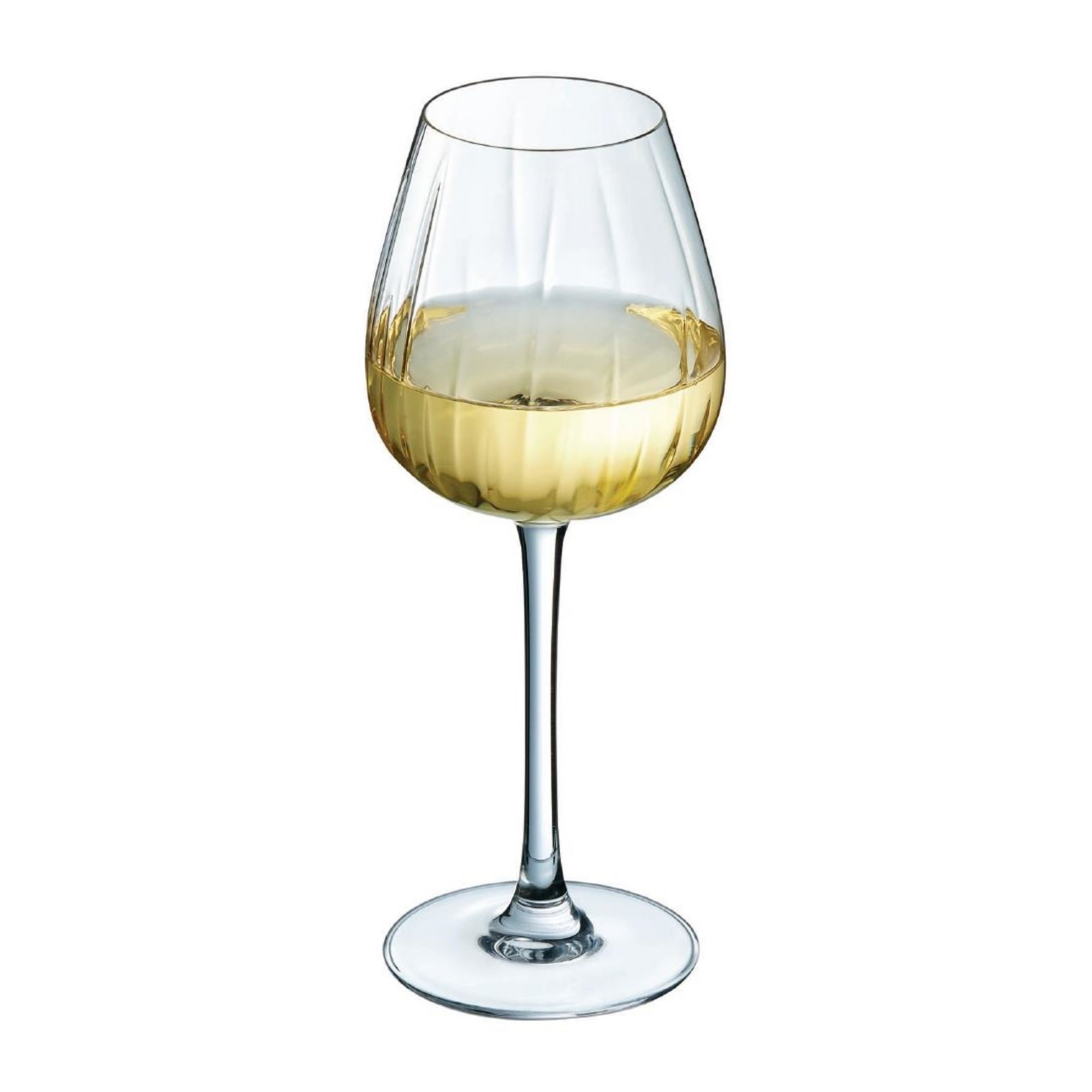 Picture of Cristal d'Arques Swirly Wine Glasses 350ml (8 Pack)