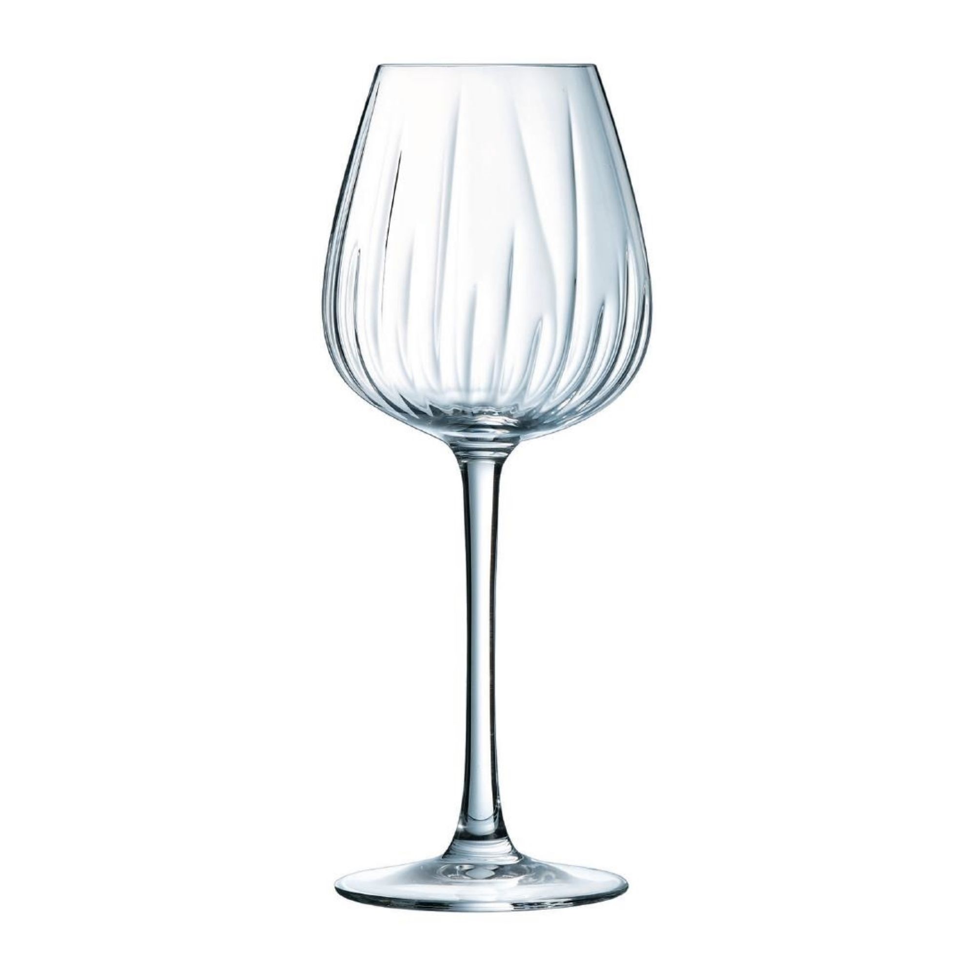 Picture of Cristal d'Arques Swirly Wine Glasses 350ml (8 Pack)