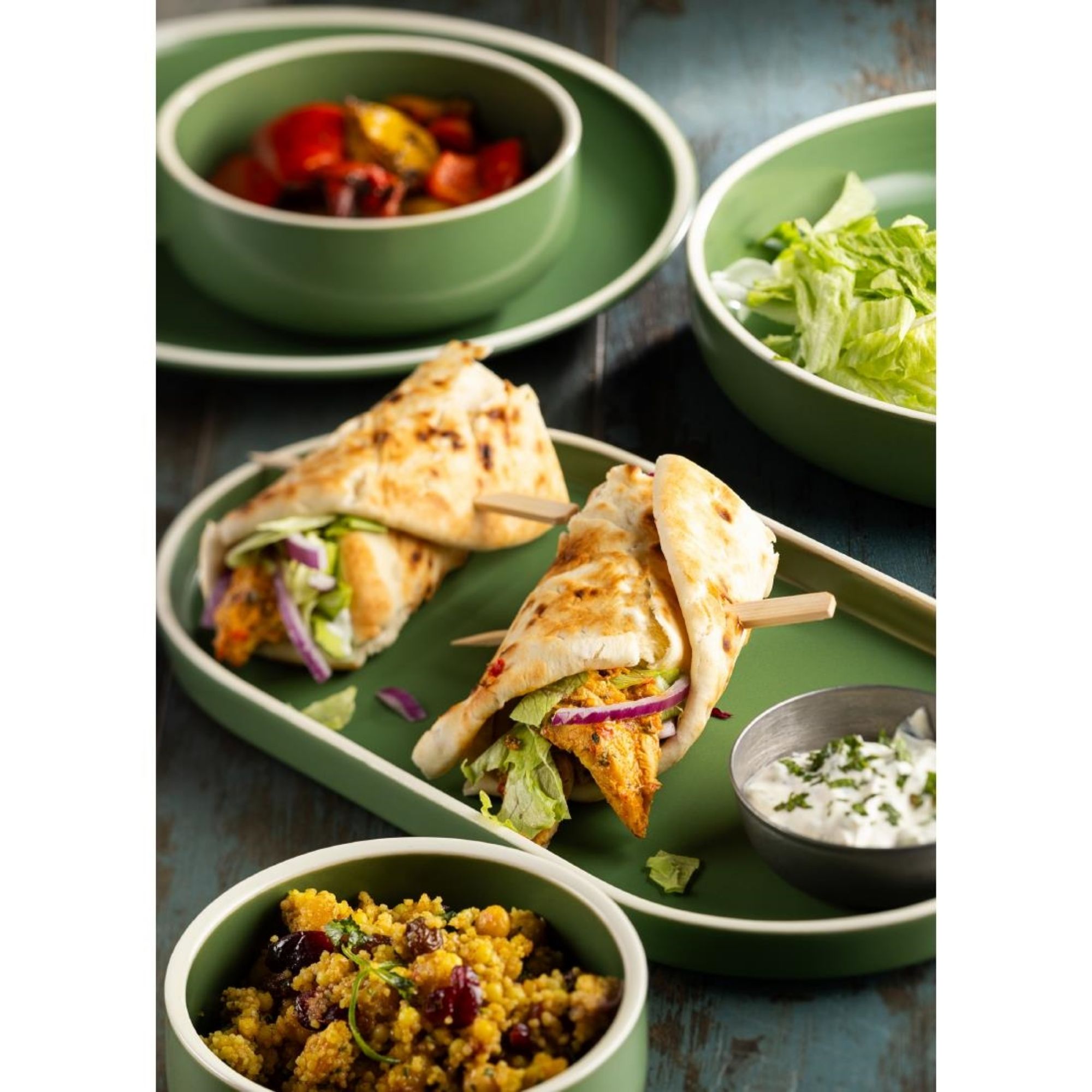 Picture of Utopia Forma Plates Forest Green 240mm (6 Pack)