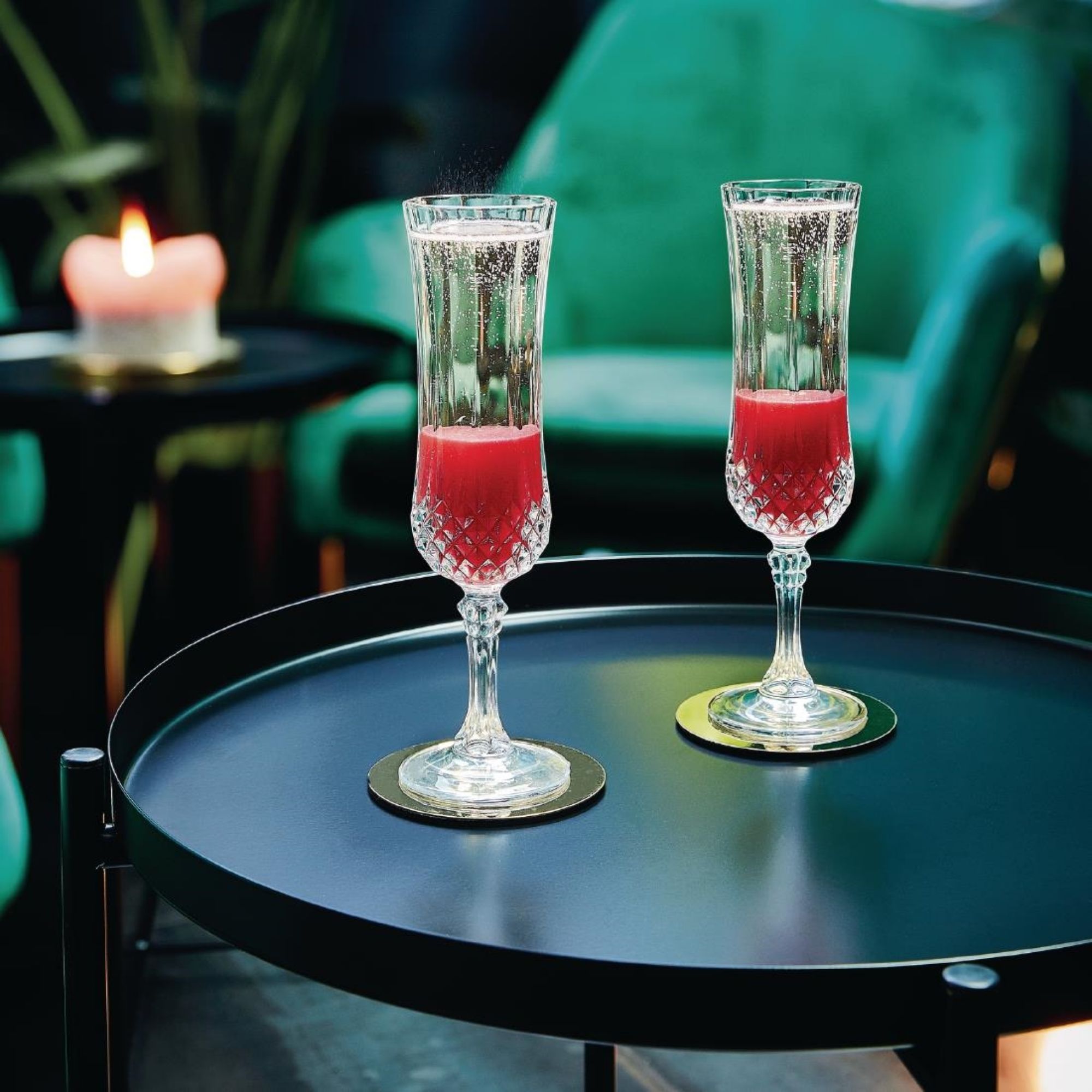 Picture of Arcoroc West Loop Flutes Glasses 120ml (12 Pack)